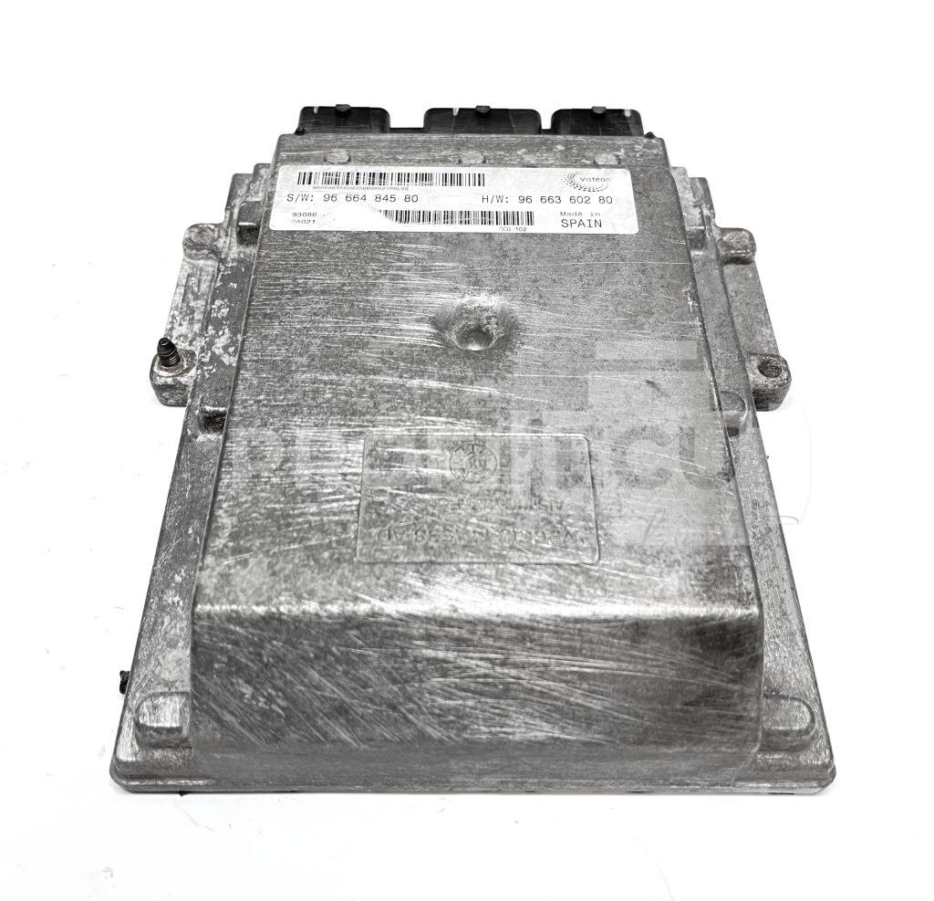 9666484580 Řídicí jednotka motoru Visteon DCU-102, Fiat Ducato 250 2.2 HDi