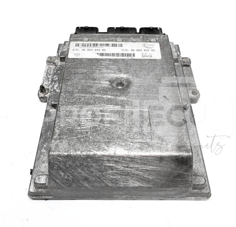 9666484580 Řídicí jednotka motoru Visteon DCU-102, Fiat Ducato 250 2.2 HDi