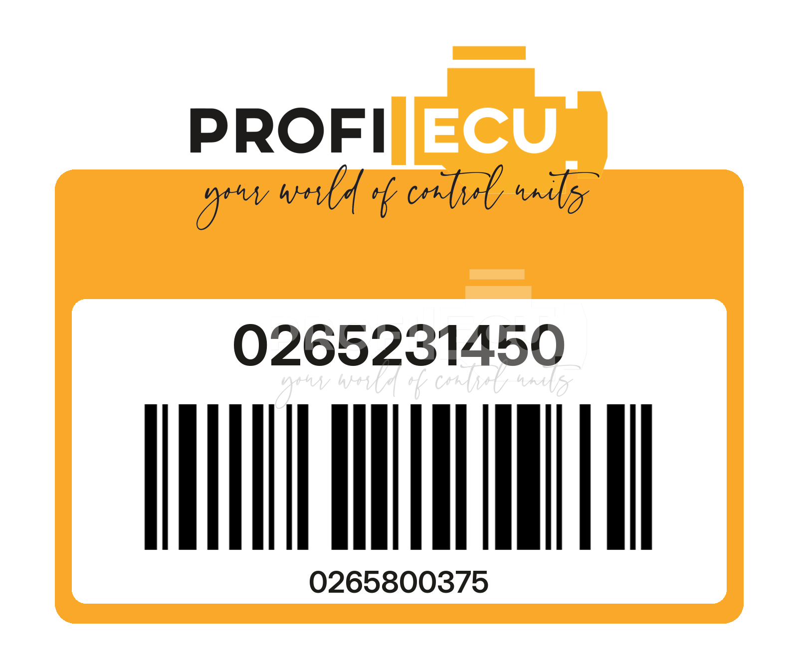 Hledat OEM 0265231450 v katalogu