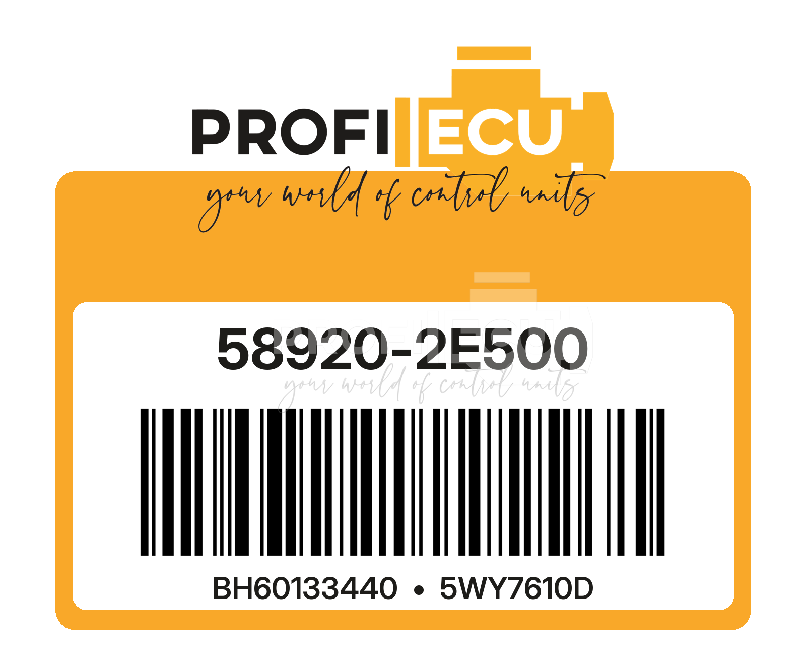 Hledat OEM 58920-2E500 v katalogu