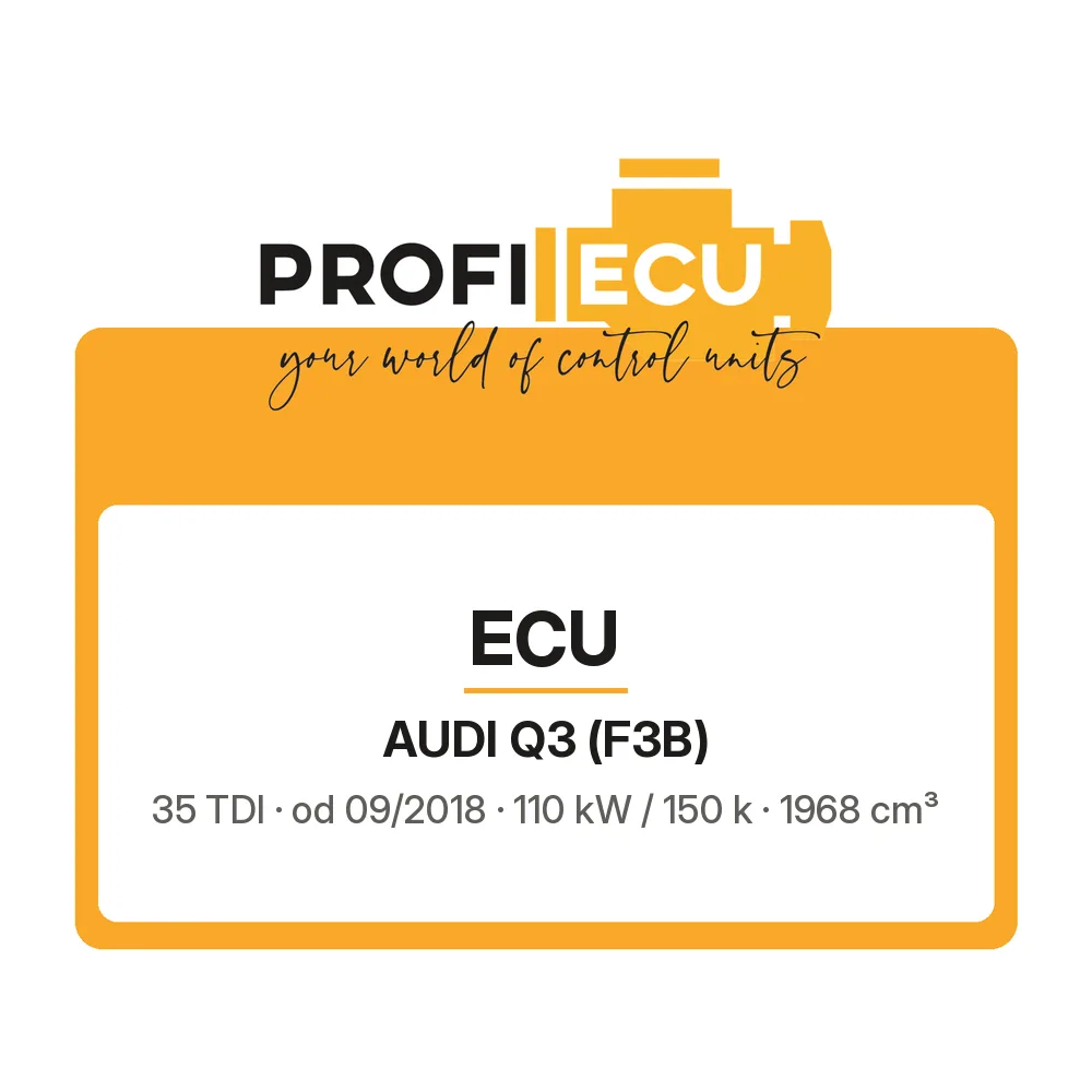 Etiketa ProfiECU: ECU pro Audi Q3 35 TDI 110 kW