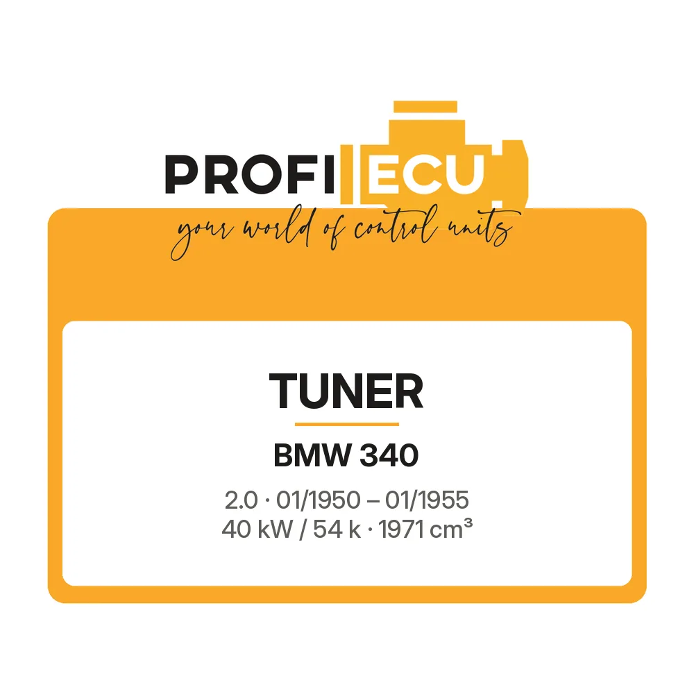 Etiketa ProfiECU: Tuner pro BMW 340 2.0 40 kW