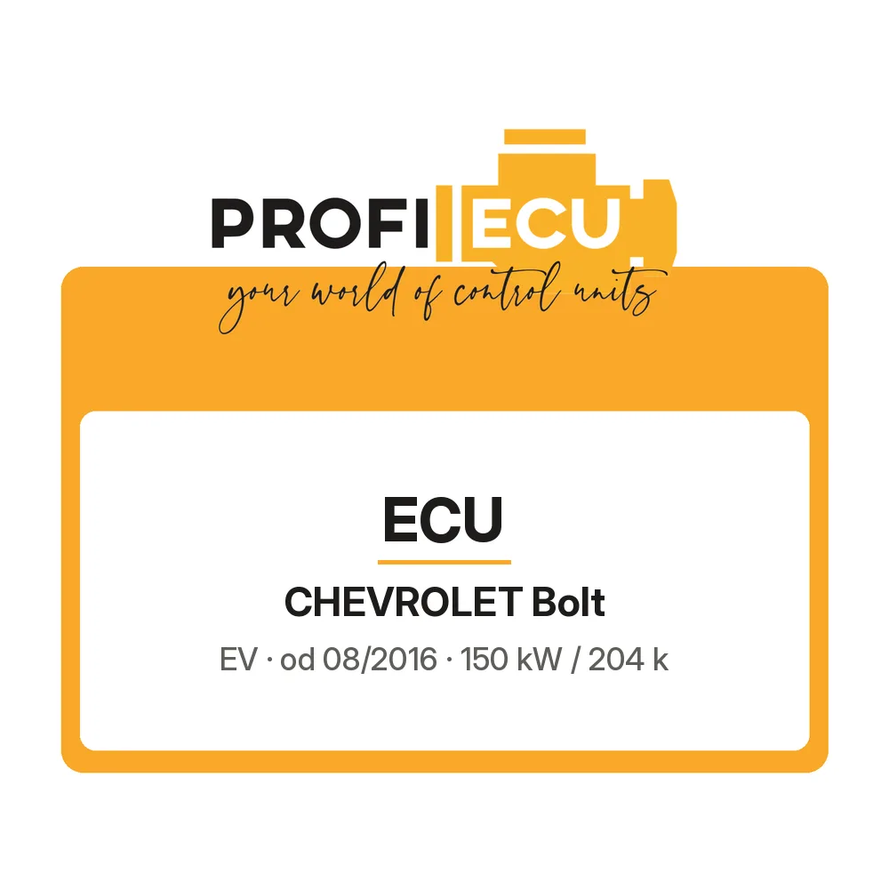 Etiketa ProfiECU: ECU pro Chevrolet Bolt EV