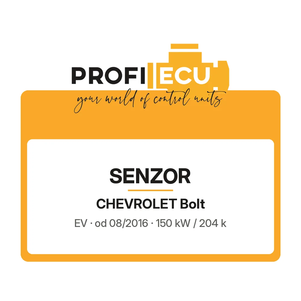 Etiketa ProfiECU: Senzor pro Chevrolet Bolt EV
