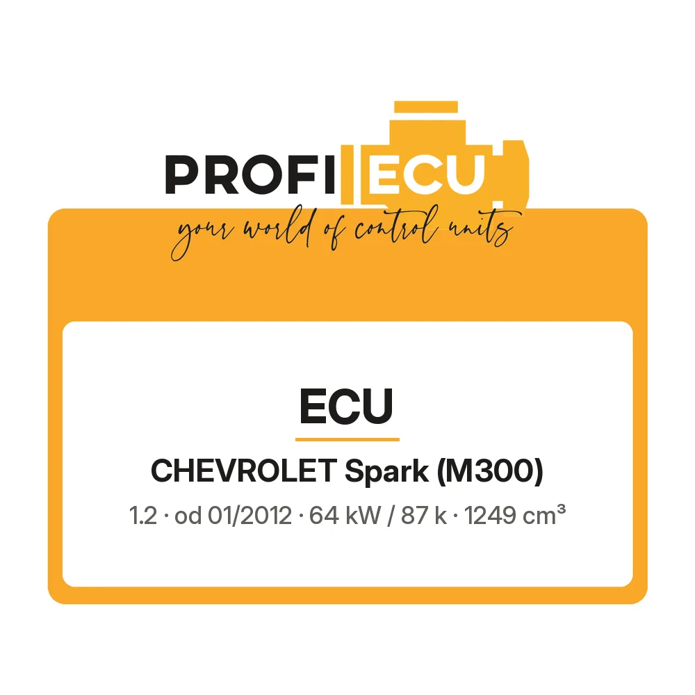 Etiketa ProfiECU: ECU pro Chevrolet Spark 1.2 64 kW