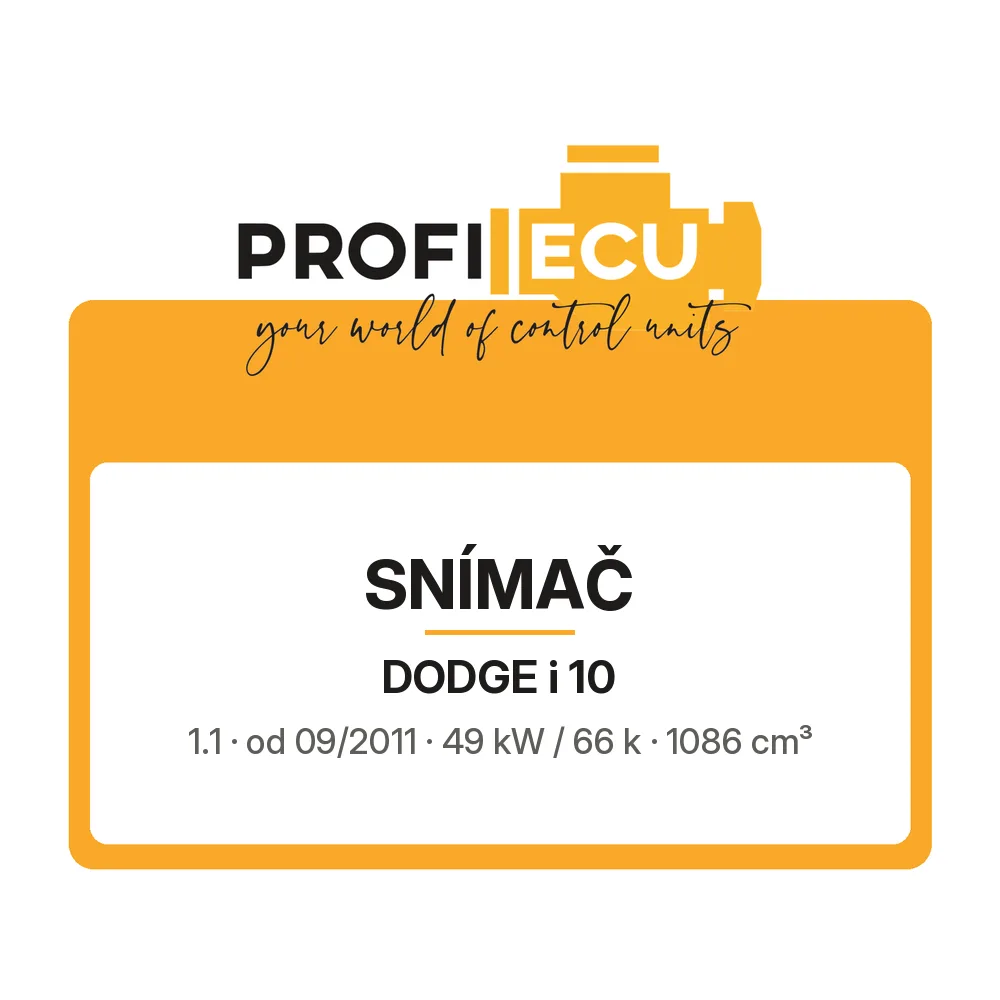 Etiketa ProfiECU: Snímač pro Dodge i 10 1.1 49 kW