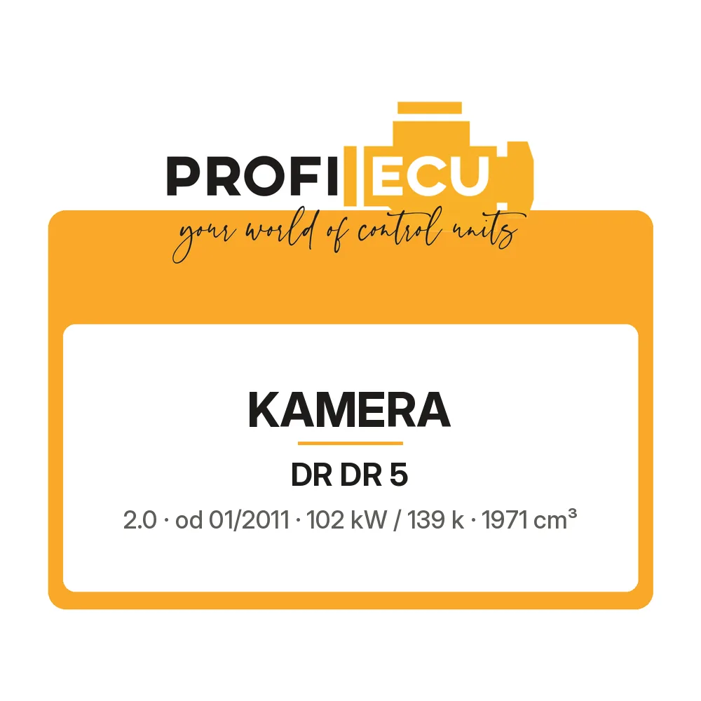 Etiketa ProfiECU: Kamera pro DR DR 5 2.0 102 kW