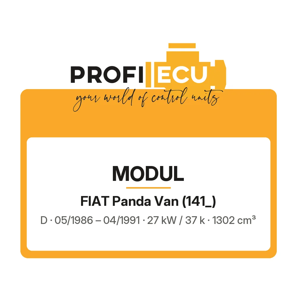 Etiketa ProfiECU: Modul pro Fiat Panda Van D 27 kW