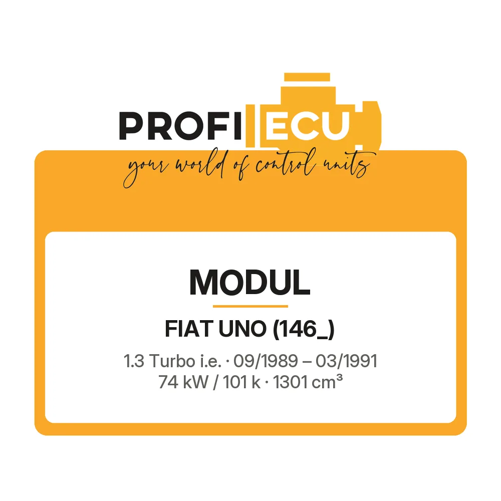 Etiketa ProfiECU: Modul pro Fiat UNO 1.3 Turbo i.e. 74 kW