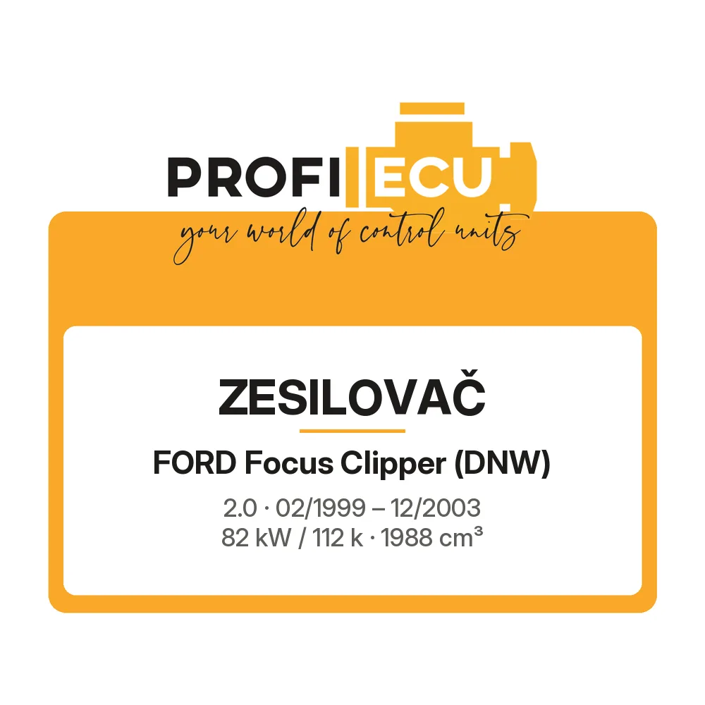 Etiketa ProfiECU: Zesilovač pro Ford Focus Clipper 2.0 82 kW