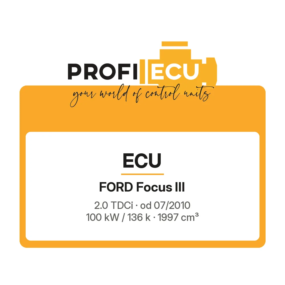 Etiketa ProfiECU: ECU pro Ford Focus III 2.0 TDCi 100 kW