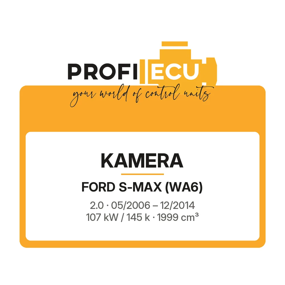 Etiketa ProfiECU: Kamera pro Ford S-MAX 2.0 107 kW