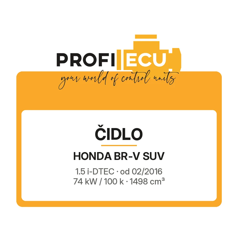 Etiketa ProfiECU: Čidlo pro Honda BR-V SUV 1.5 i-DTEC 74 kW