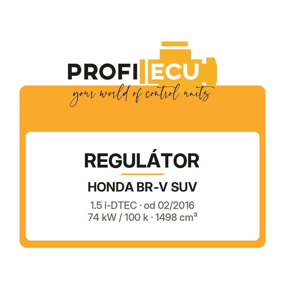 Etiketa ProfiECU: Regulátor pro Honda BR-V SUV 1.5 i-DTEC 74 kW