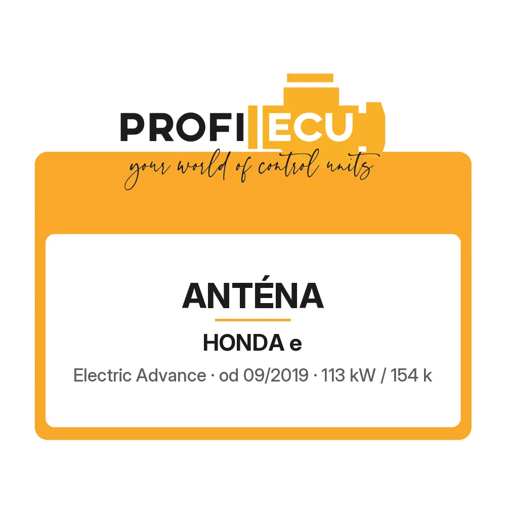Etiketa ProfiECU: Anténa pro Honda e Electric Advance
