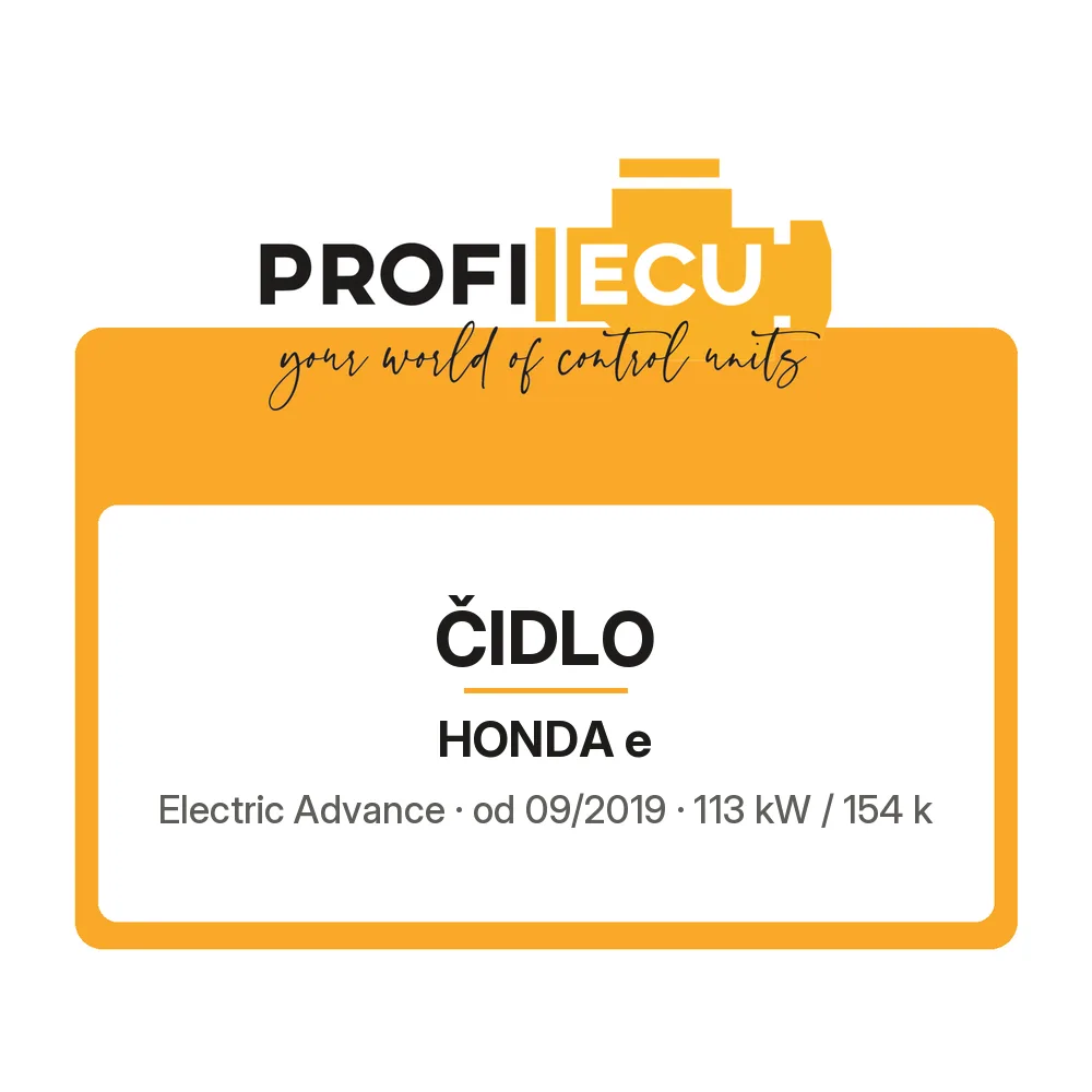 Etiketa ProfiECU: Čidlo pro Honda e Electric Advance