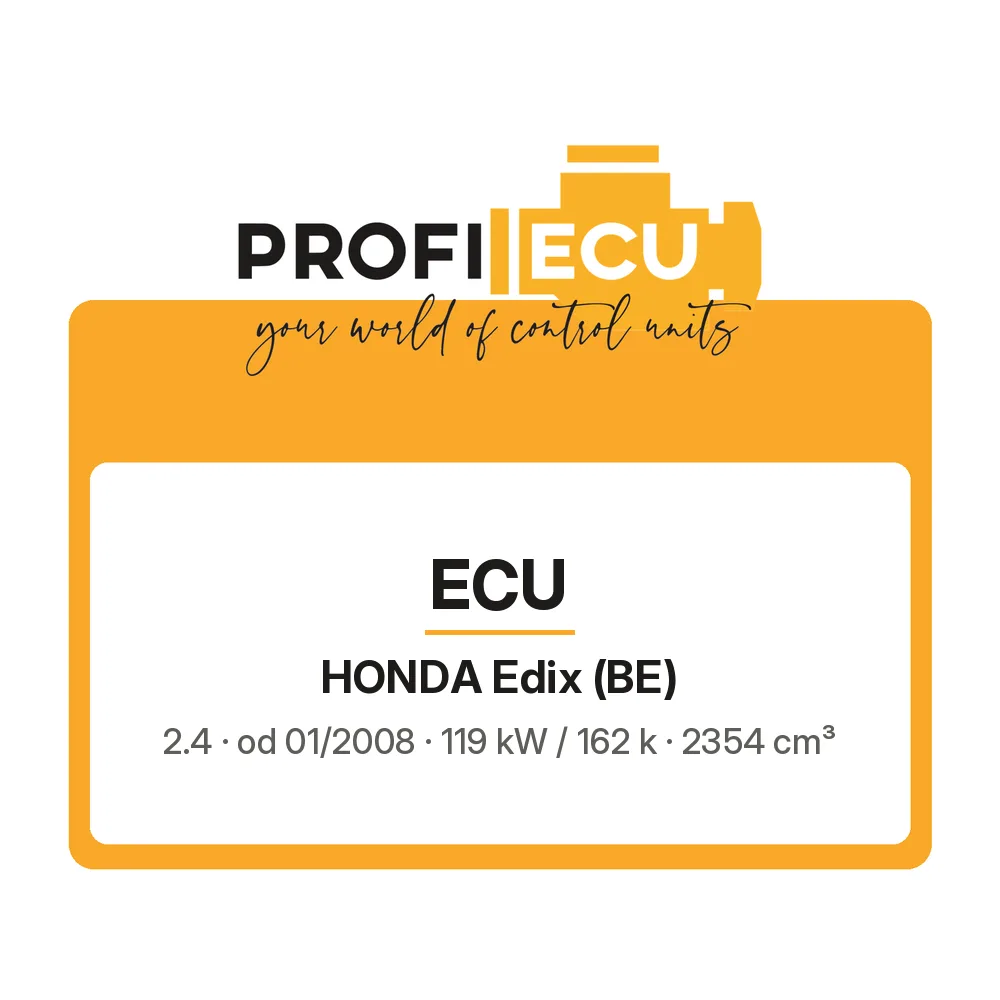 Etiketa ProfiECU: ECU pro Honda Edix 2.4 119 kW