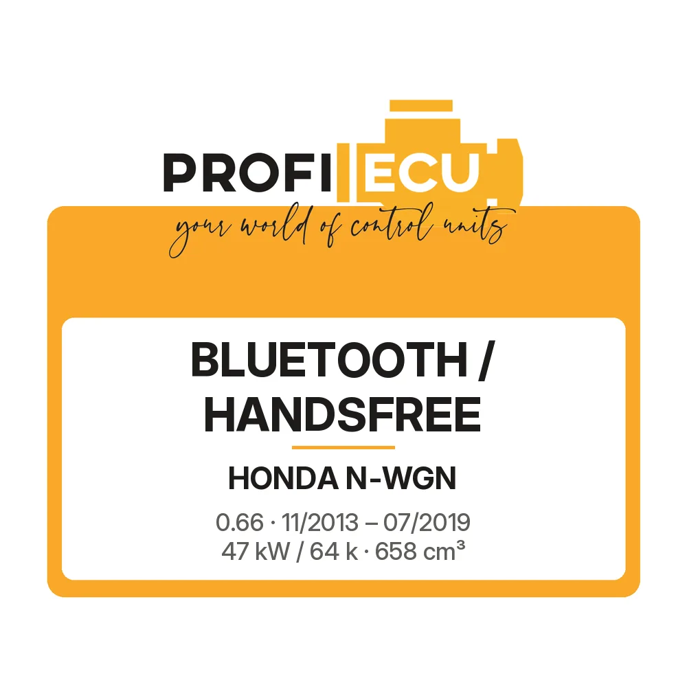 Etiketa ProfiECU: Bluetooth / Handsfree pro Honda N-WGN 0.66 47 kW