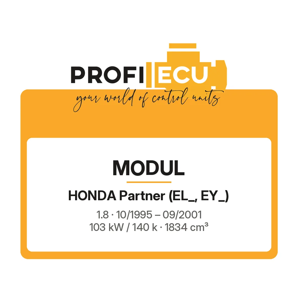 Etiketa ProfiECU: Modul pro Honda Partner 1.8 103 kW