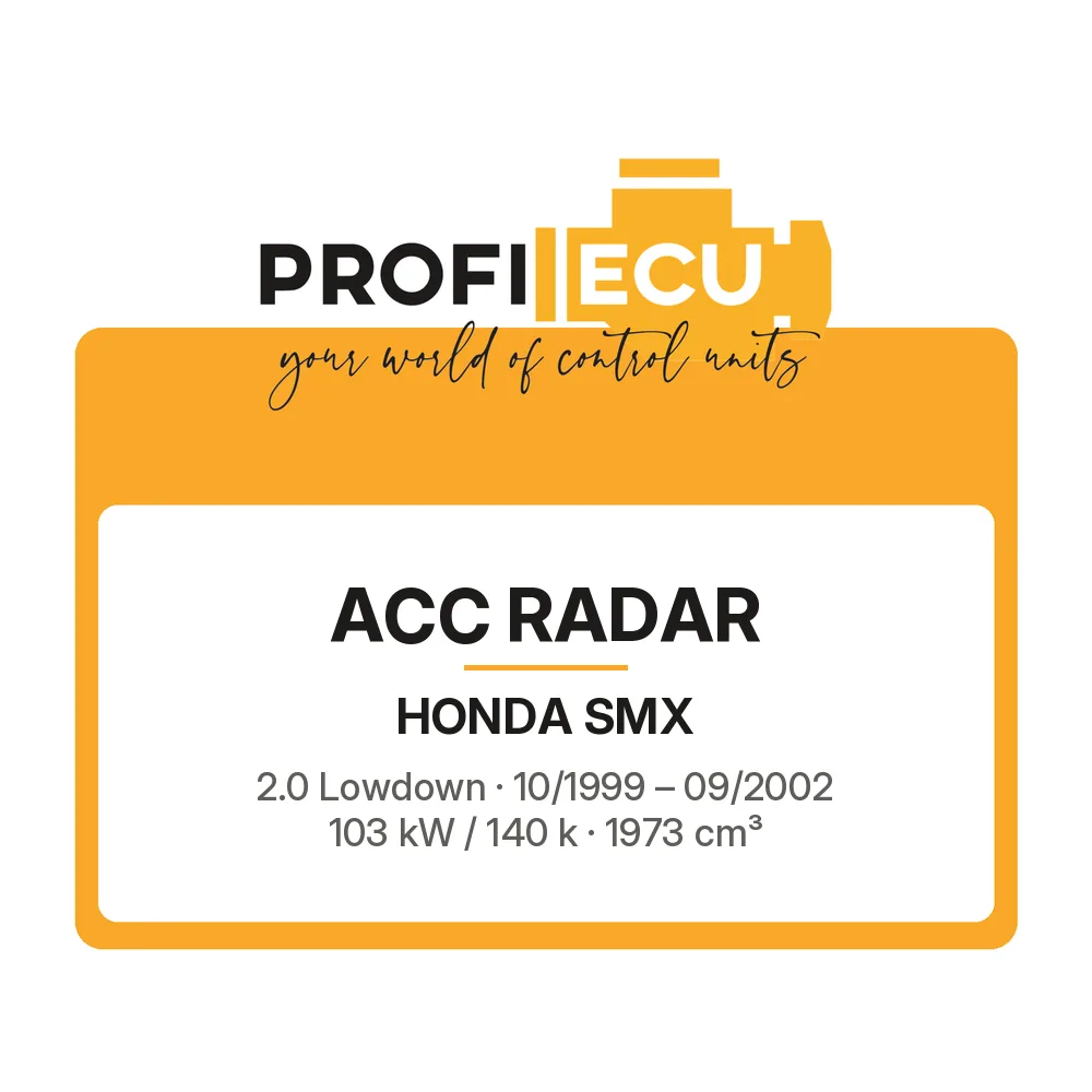 Etiketa ProfiECU: ACC Radar pro Honda SMX 2.0 Lowdown 103 kW