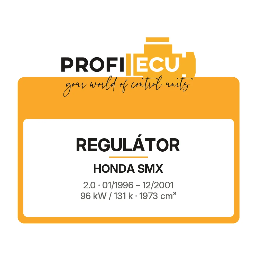 Etiketa ProfiECU: Regulátor pro Honda SMX 2.0 96 kW