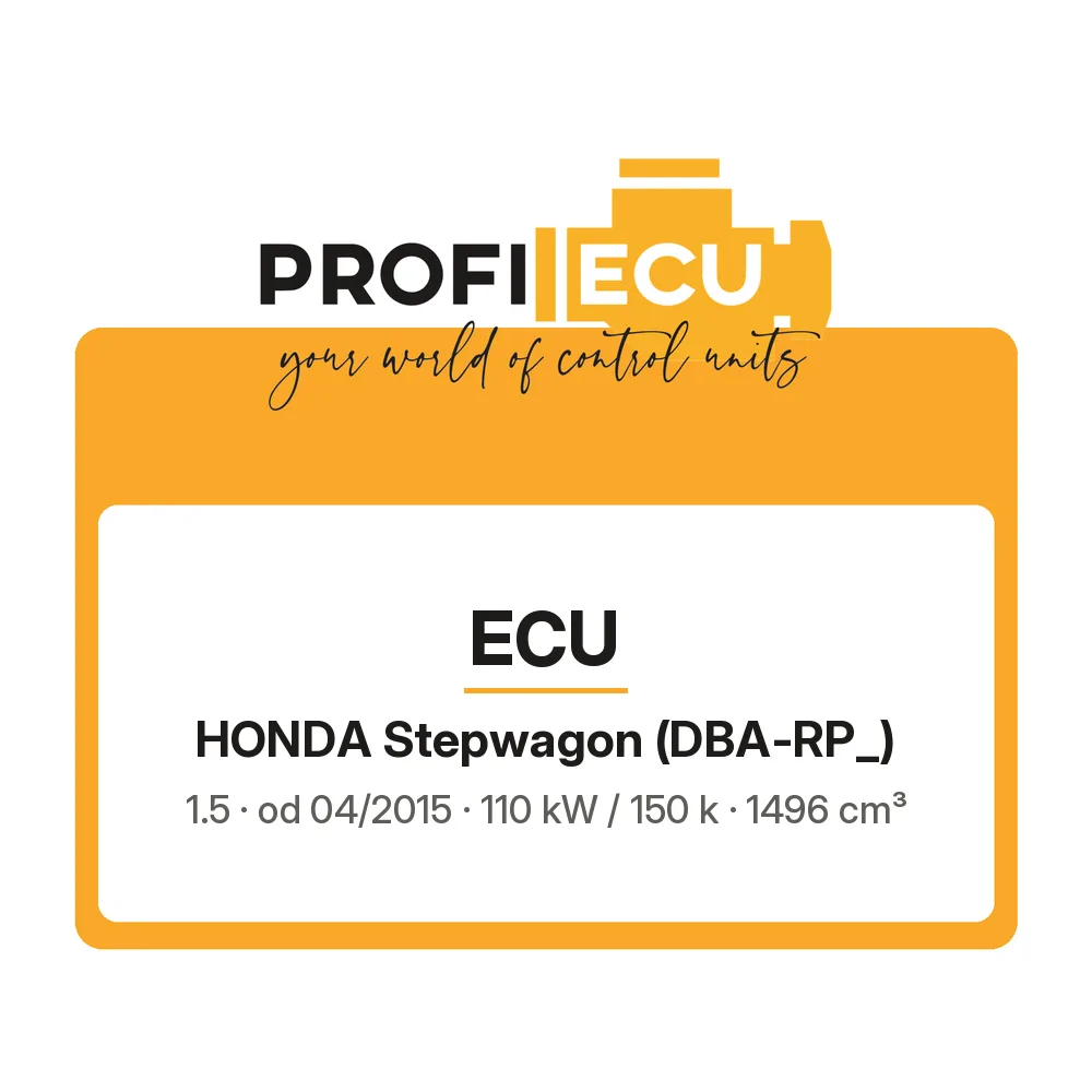 Etiketa ProfiECU: ECU pro Honda Stepwagon 1.5 110 kW