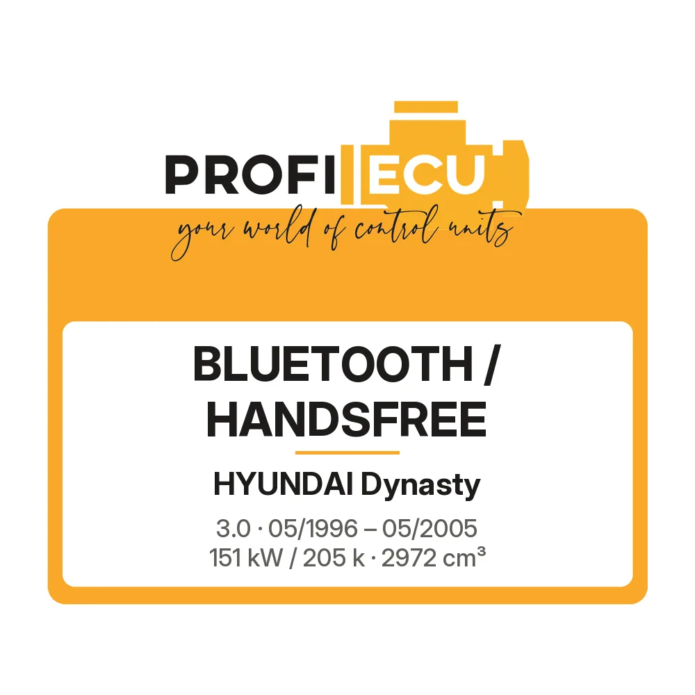 Etiketa ProfiECU: Bluetooth / Handsfree pro Hyundai Dynasty 3.0 151 kW