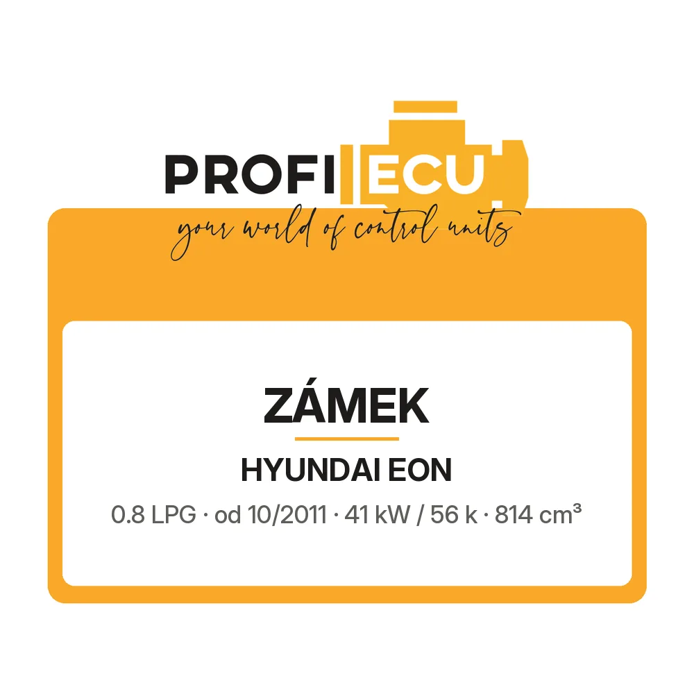 Etiketa ProfiECU: Zámek pro Hyundai EON 0.8 LPG 41 kW
