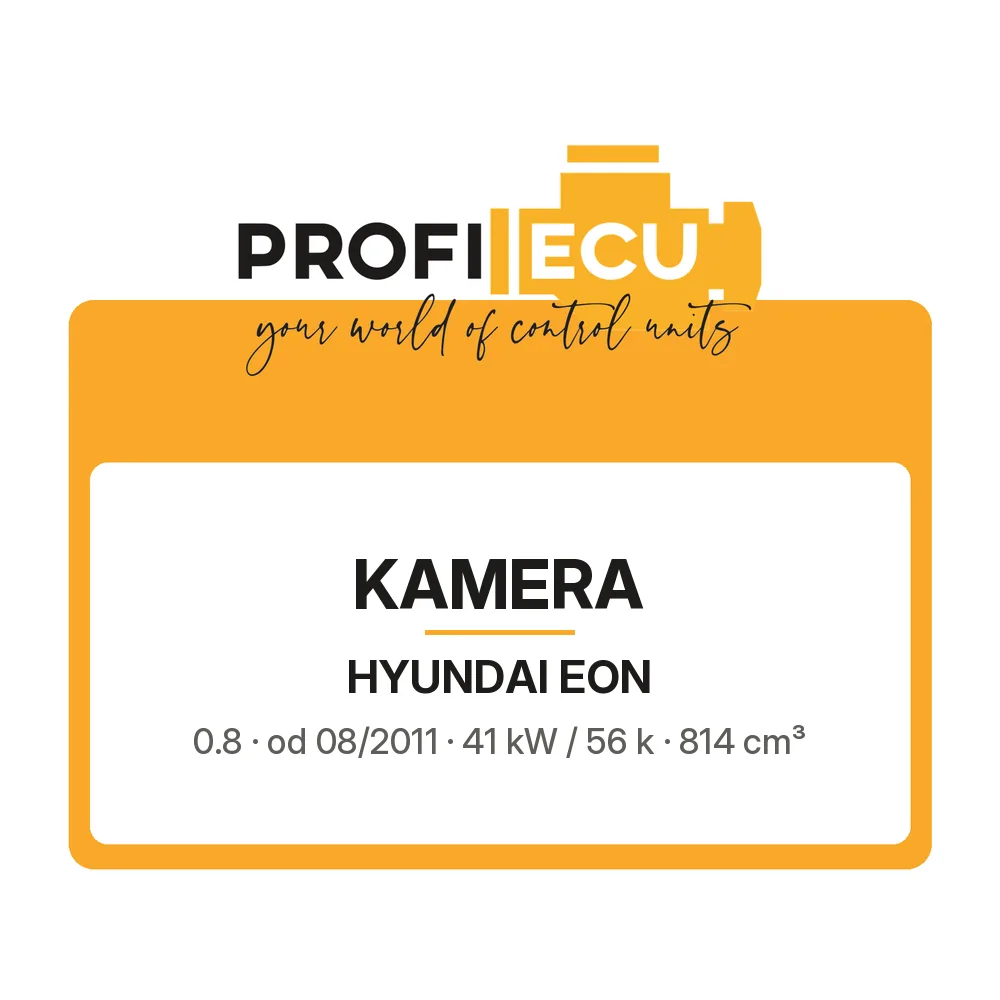 Etiketa ProfiECU: Kamera pro Hyundai EON 0.8 41 kW