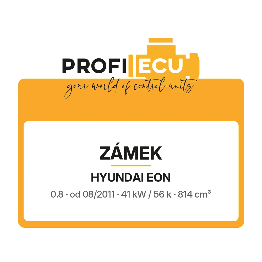 Etiketa ProfiECU: Zámek pro Hyundai EON 0.8 41 kW