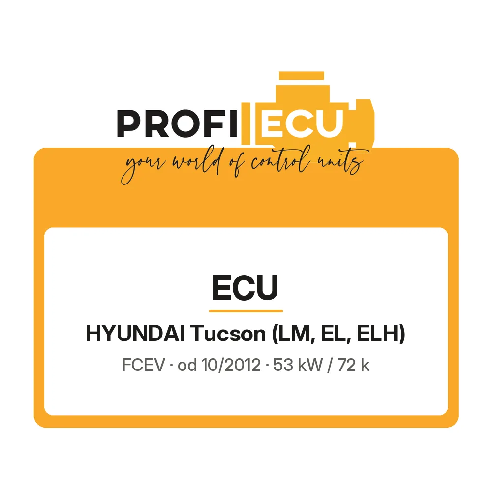 Etiketa ProfiECU: ECU pro Hyundai Tucson FCEV