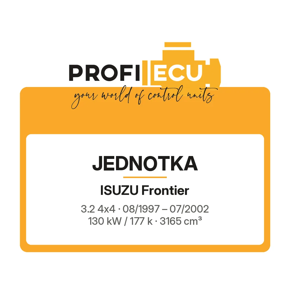 Etiketa ProfiECU: Jednotka pro Isuzu Frontier 3.2 4x4 130 kW