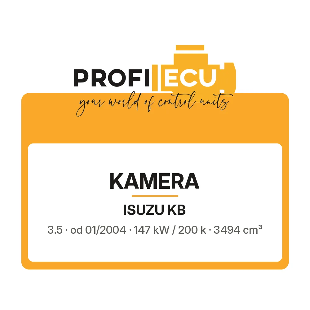 Etiketa ProfiECU: Kamera pro Isuzu KB 3.5 147 kW