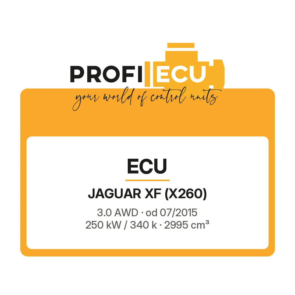 Etiketa ProfiECU: ECU pro Jaguar XF 3.0 AWD 250 kW