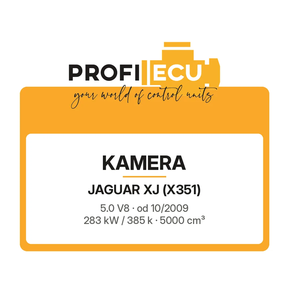 Etiketa ProfiECU: Kamera pro Jaguar XJ 5.0 V8 283 kW