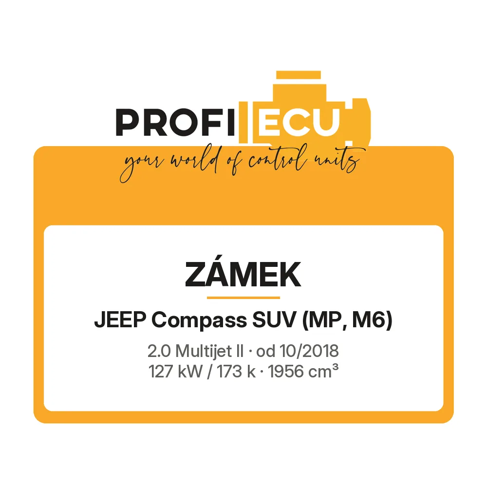 Etiketa ProfiECU: Zámek pro Jeep Compass SUV 2.0 Multijet II 127 kW