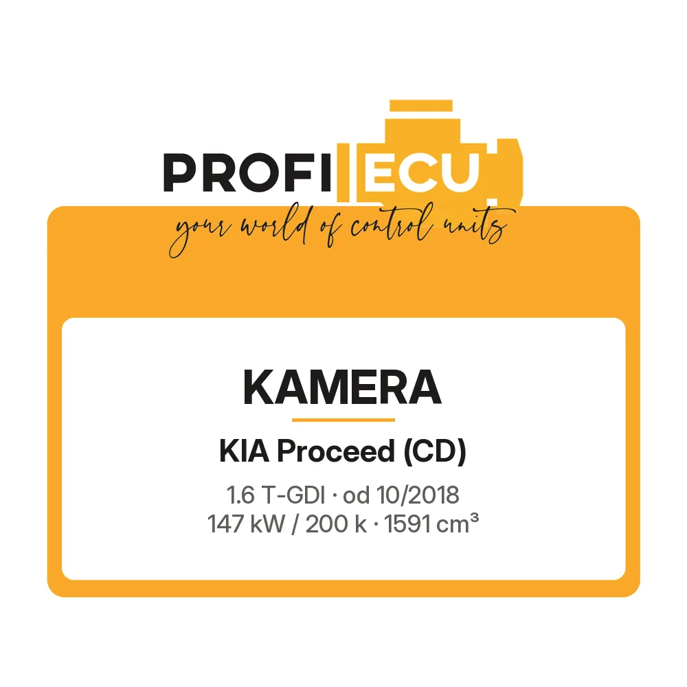 Etiketa ProfiECU: Kamera pro Kia Proceed 1.6 T-GDI 147 kW