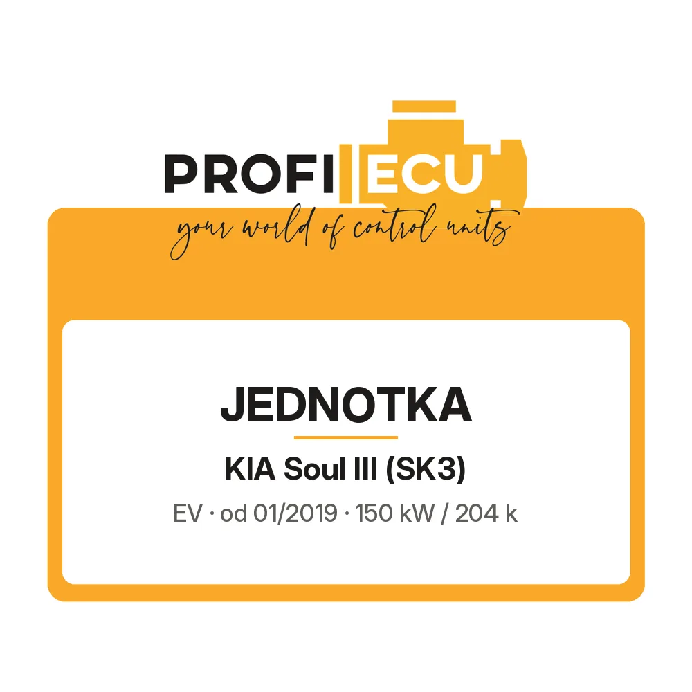 Etiketa ProfiECU: Jednotka pro Kia Soul III EV