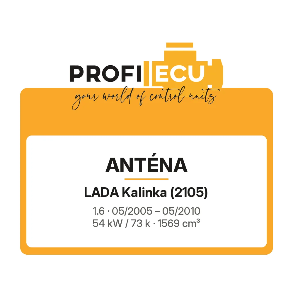 Etiketa ProfiECU: Anténa pro Lada Kalinka 1.6 54 kW