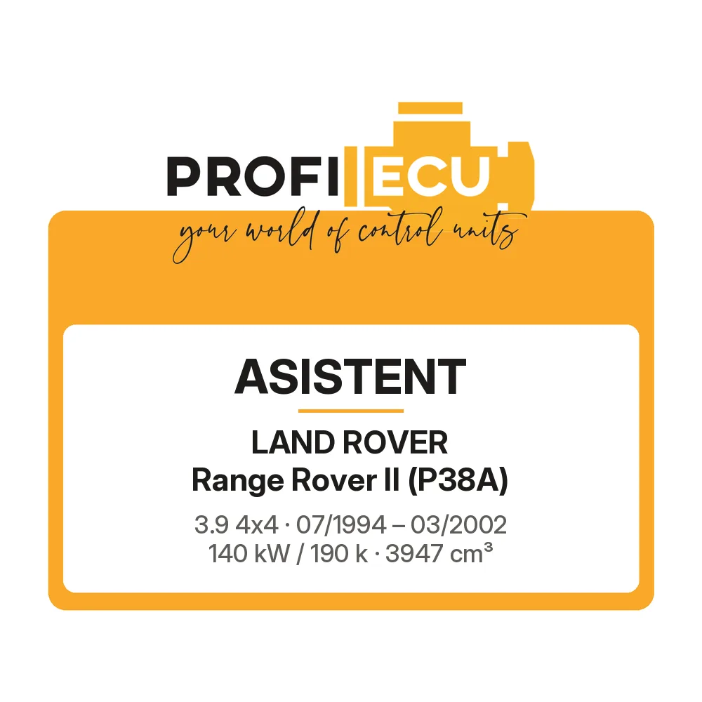 Etiketa ProfiECU: ASISTENT pro Land Rover Range Rover II 3.9 4x4 140 kW