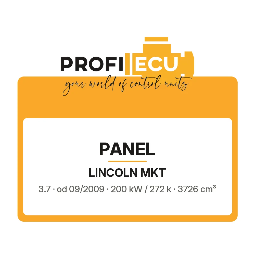 Etiketa ProfiECU: Panel pro Lincoln MKT 3.7 200 kW