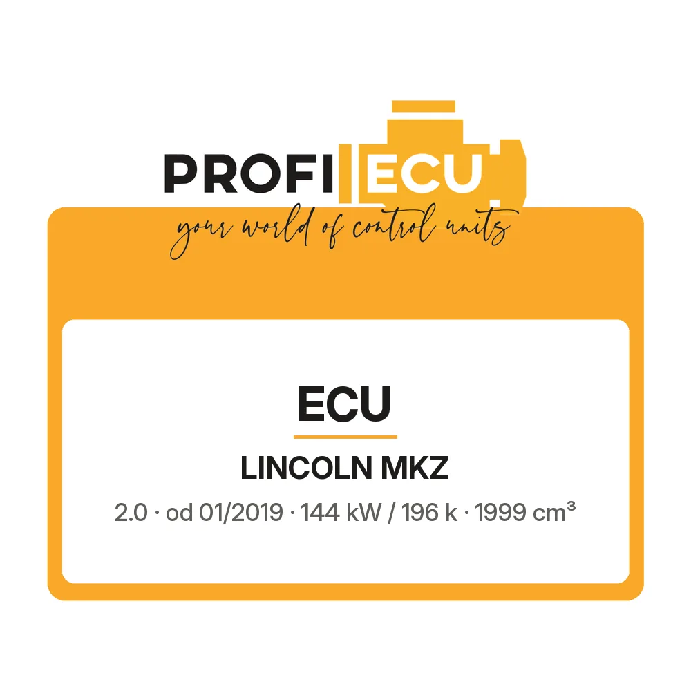 Etiketa ProfiECU: ECU pro Lincoln MKZ 2.0 144 kW