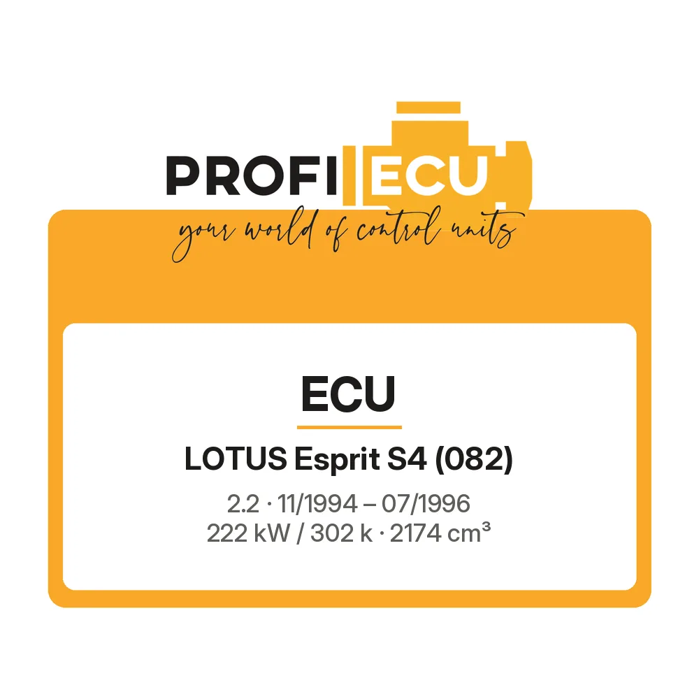 Etiketa ProfiECU: ECU pro Lotus Esprit S4 2.2 222 kW