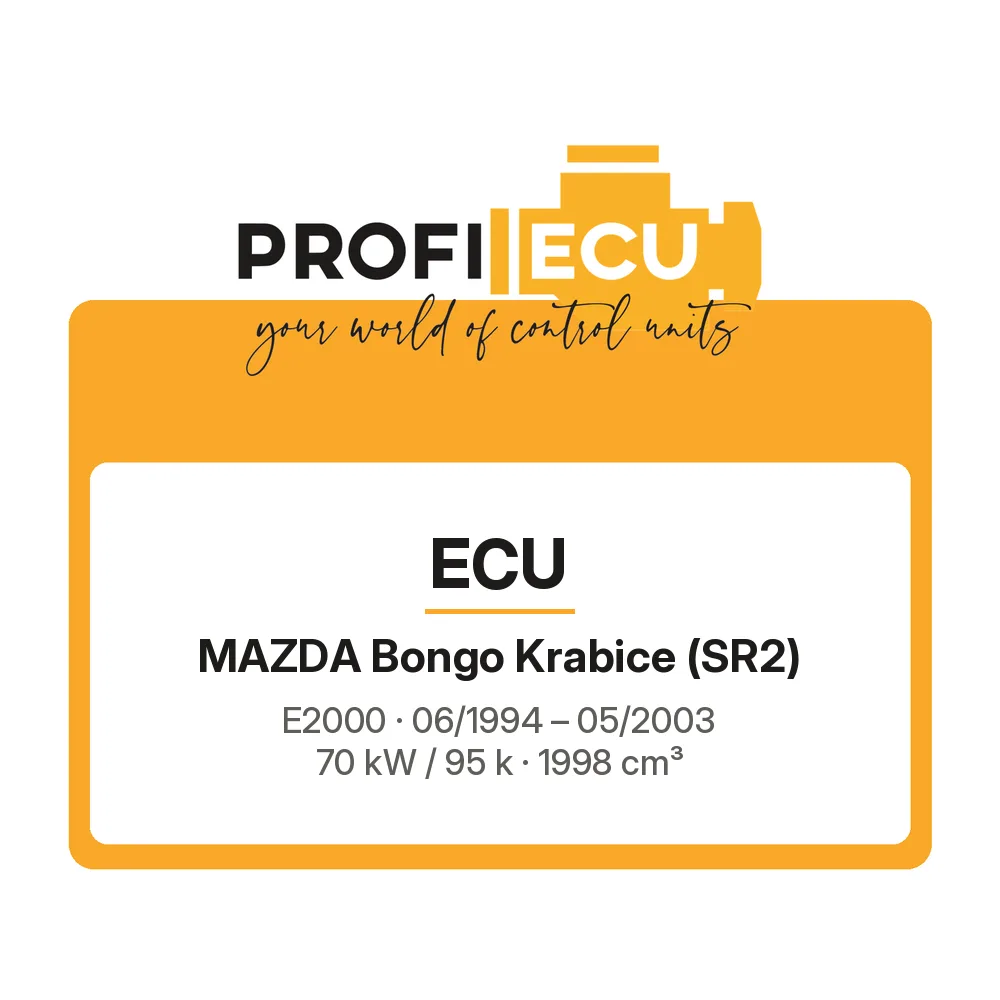 Etiketa ProfiECU: ECU pro Mazda Bongo Krabice E2000 70 kW