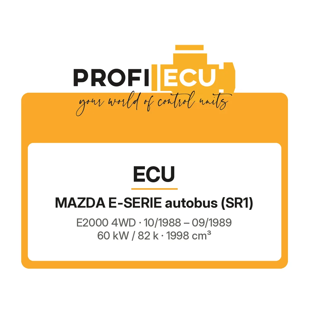 Etiketa ProfiECU: ECU pro Mazda E-SERIE autobus E2000 4WD 60 kW