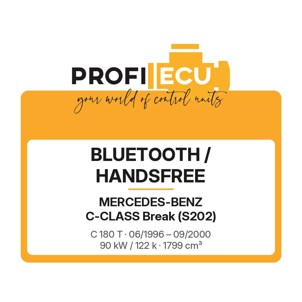 Etiketa ProfiECU: Bluetooth / Handsfree pro Mercedes-Benz C-CLASS Break C 180 T 90 kW