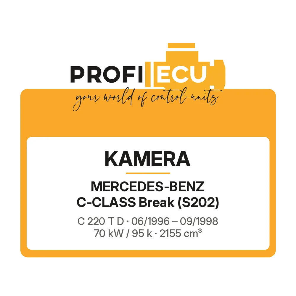Etiketa ProfiECU: Kamera pro Mercedes-Benz C-CLASS Break C 220 T D 70 kW