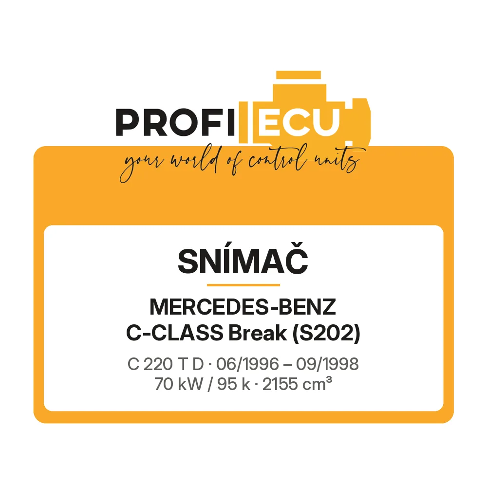 Etiketa ProfiECU: Snímač pro Mercedes-Benz C-CLASS Break C 220 T D 70 kW