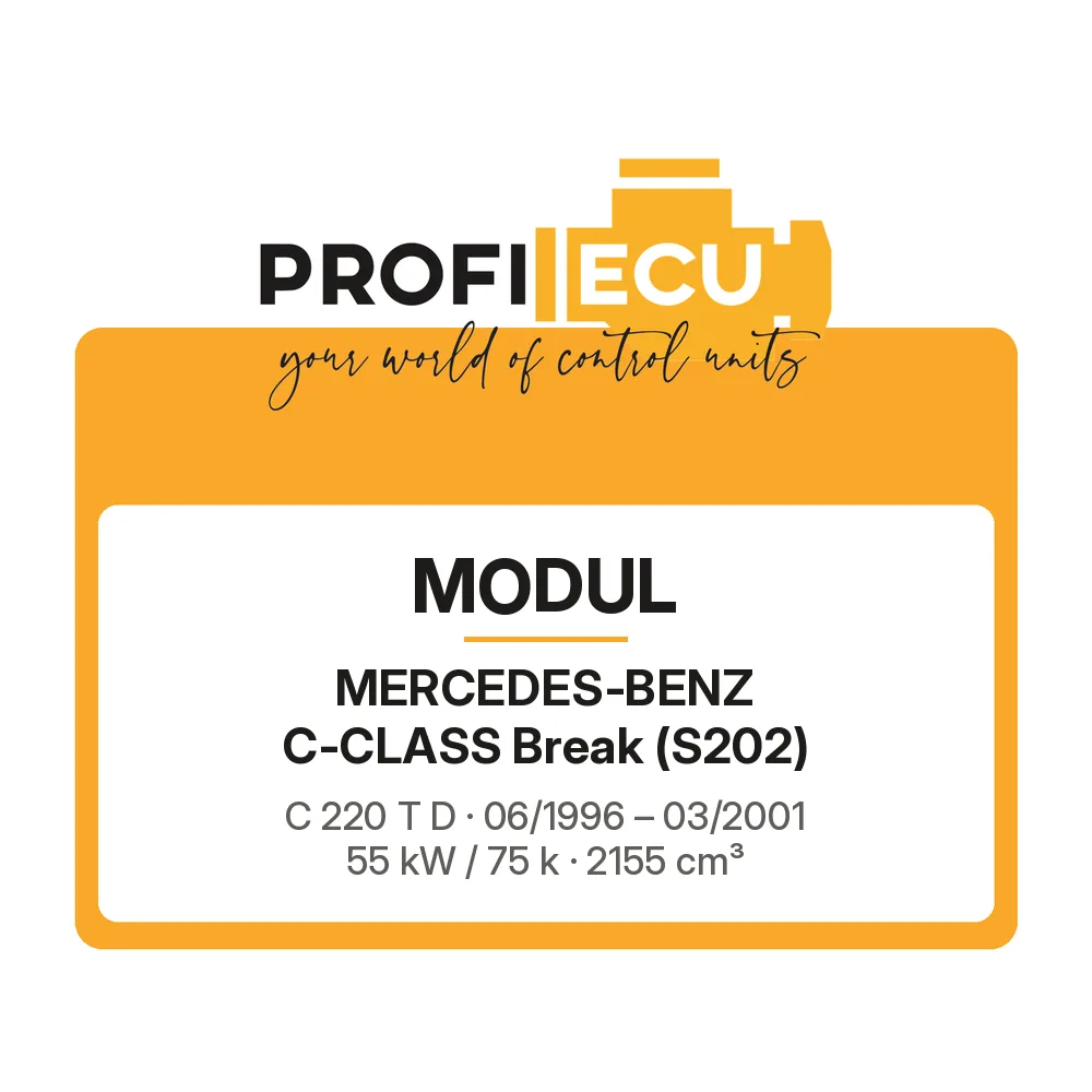 Etiketa ProfiECU: Modul pro Mercedes-Benz C-CLASS Break C 220 T D 55 kW