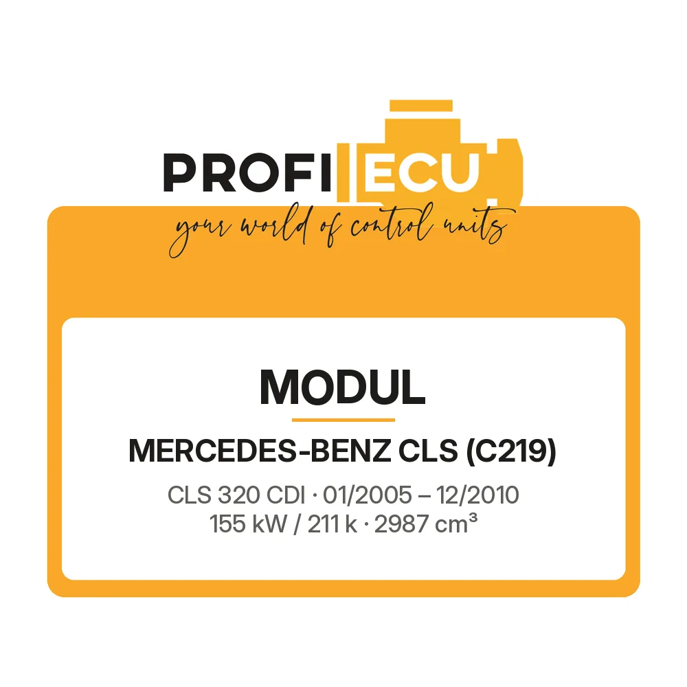 Etiketa ProfiECU: Modul pro Mercedes-Benz CLS CLS 320 CDI 155 kW